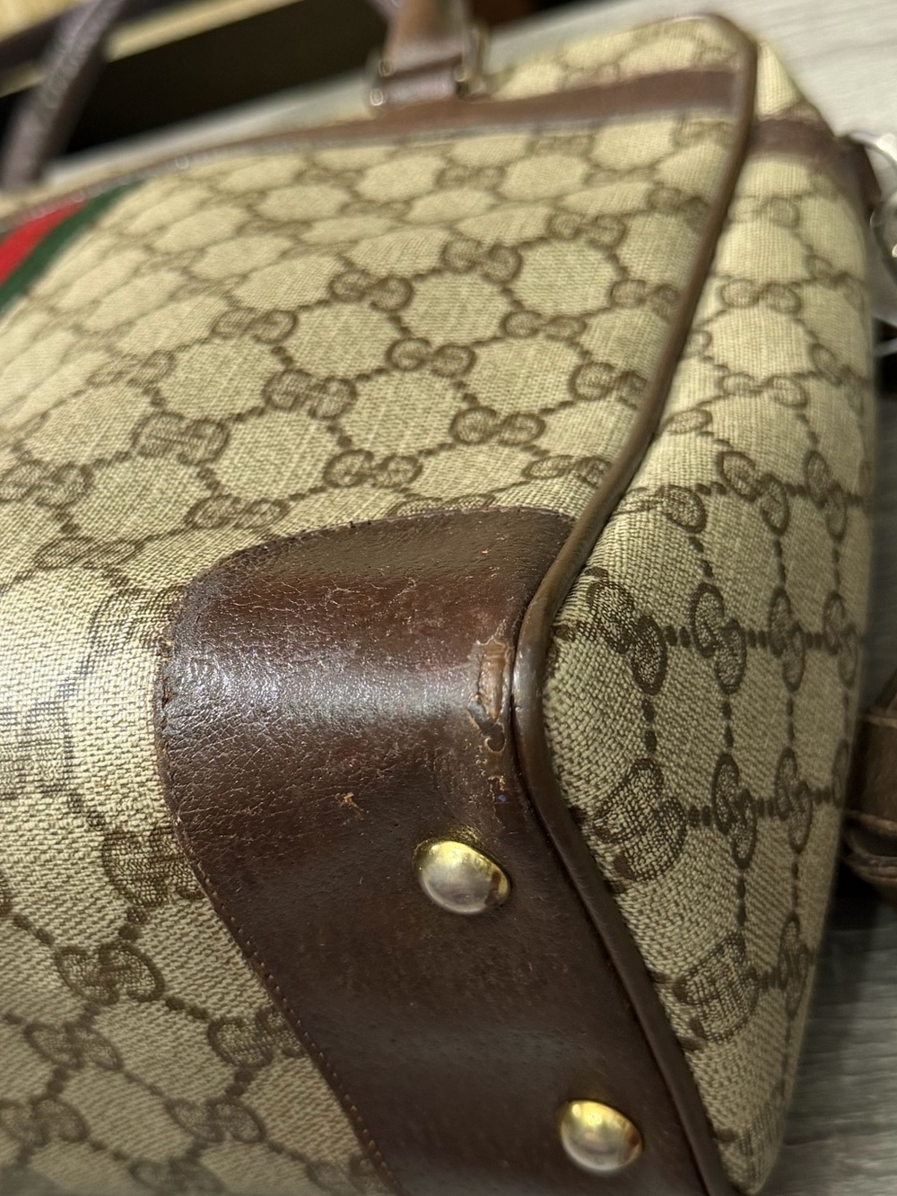 Gucci Vintage Sherry Line Business Tote with Strap - Picture 15 of 15